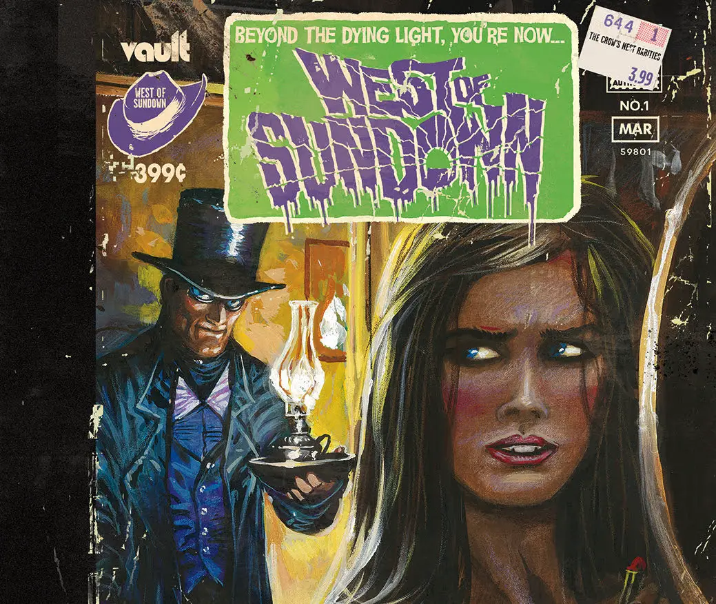 Vault ships one per store James O'Barr 'West of Sundown' #1 variant cover