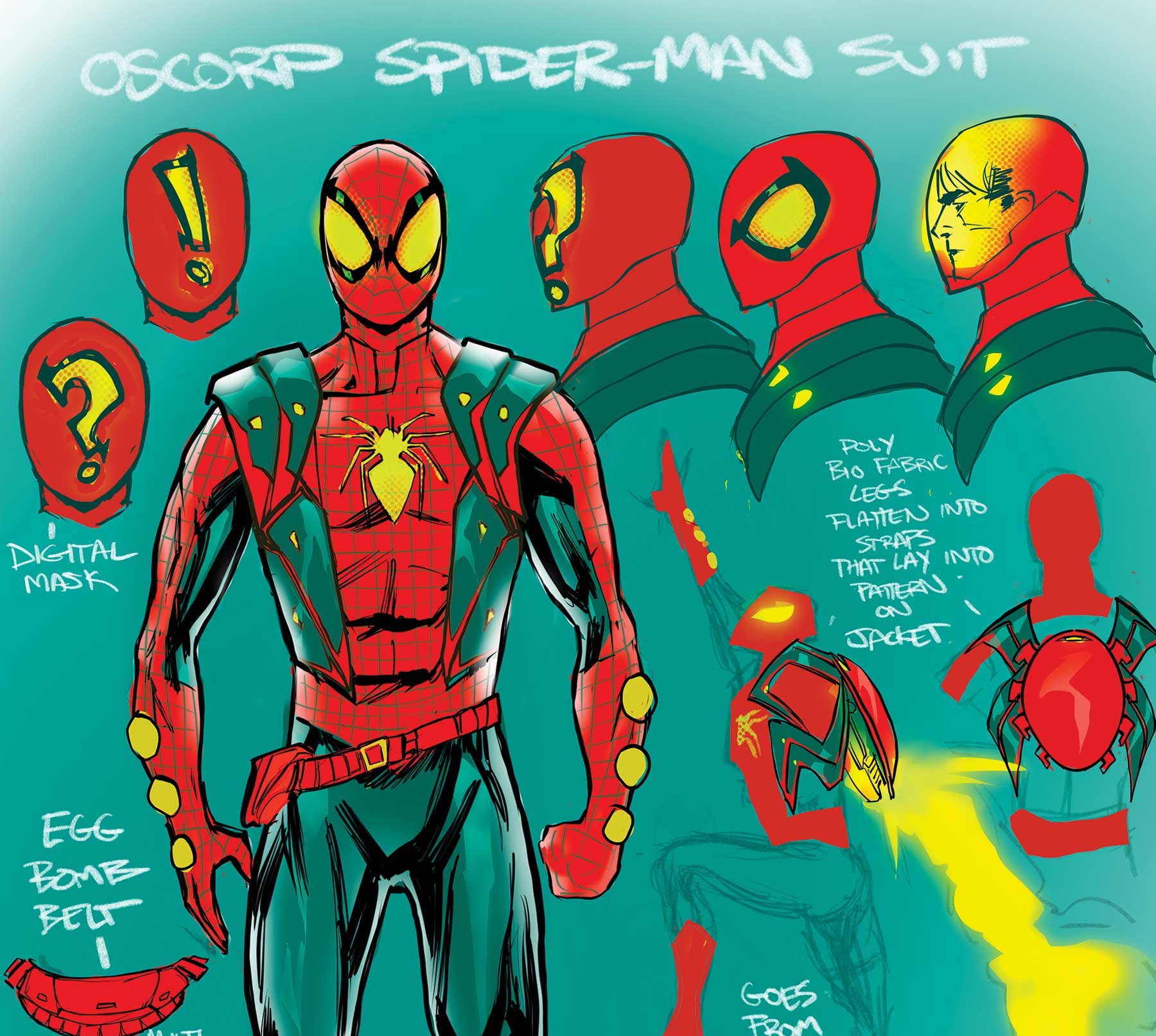 Spider-Man gets new Oscorp costume in 'Amazing Spider-Man' #7