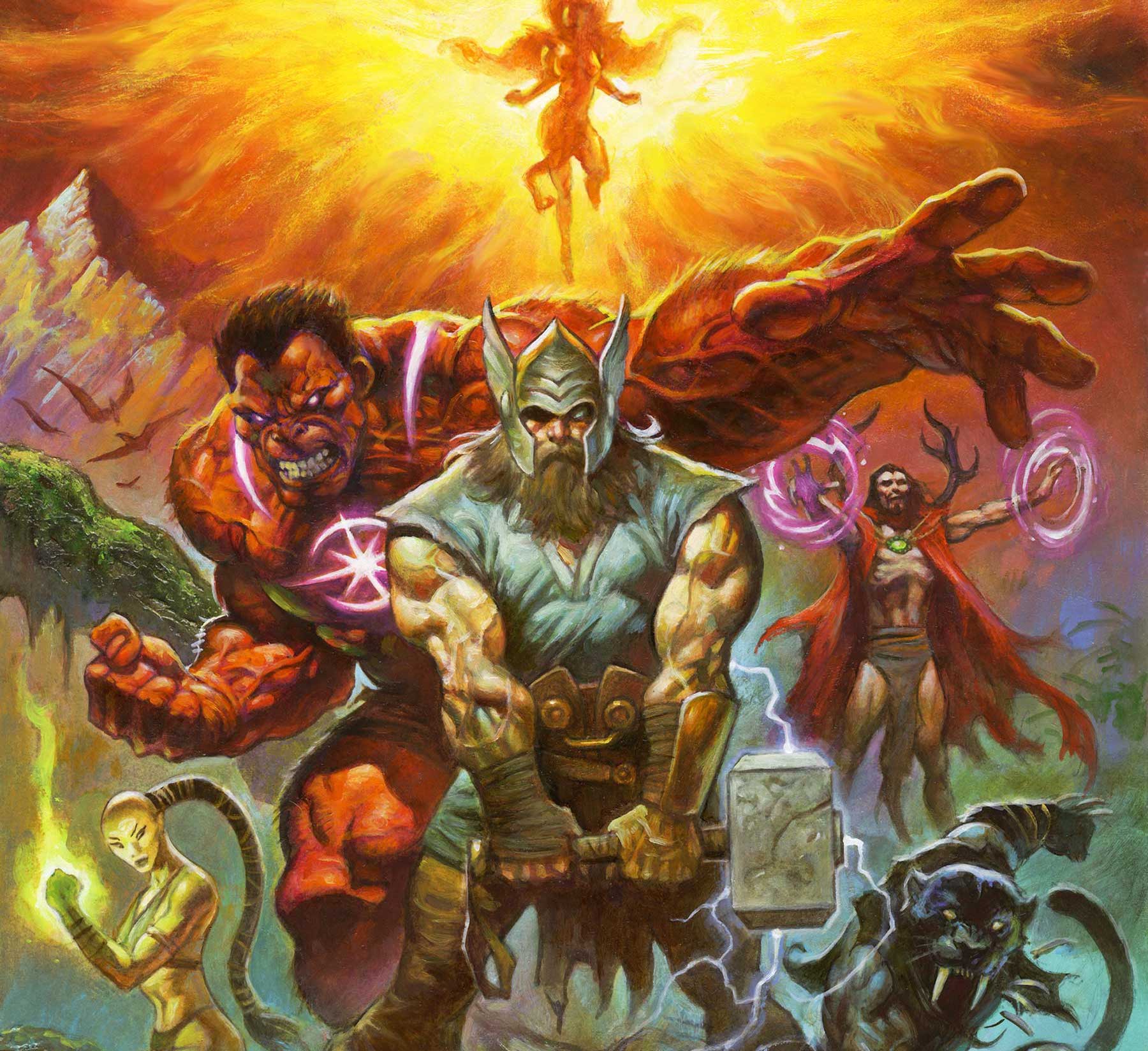 Secret origin of Thor revealed in 'Avengers: 1,000,000 B.C.' this July