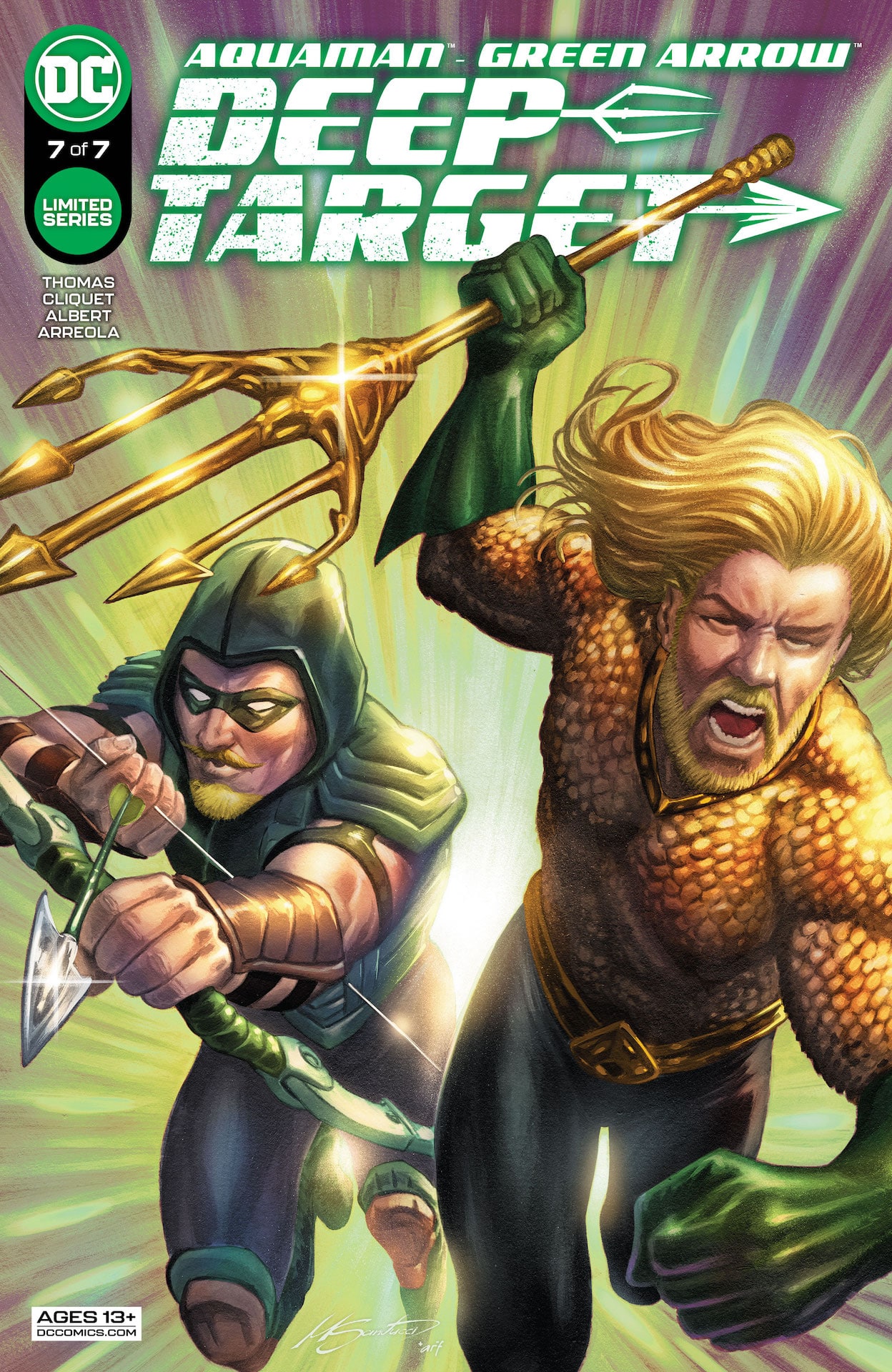 DC Preview: Aquaman / Green Arrow: Deep Target #7