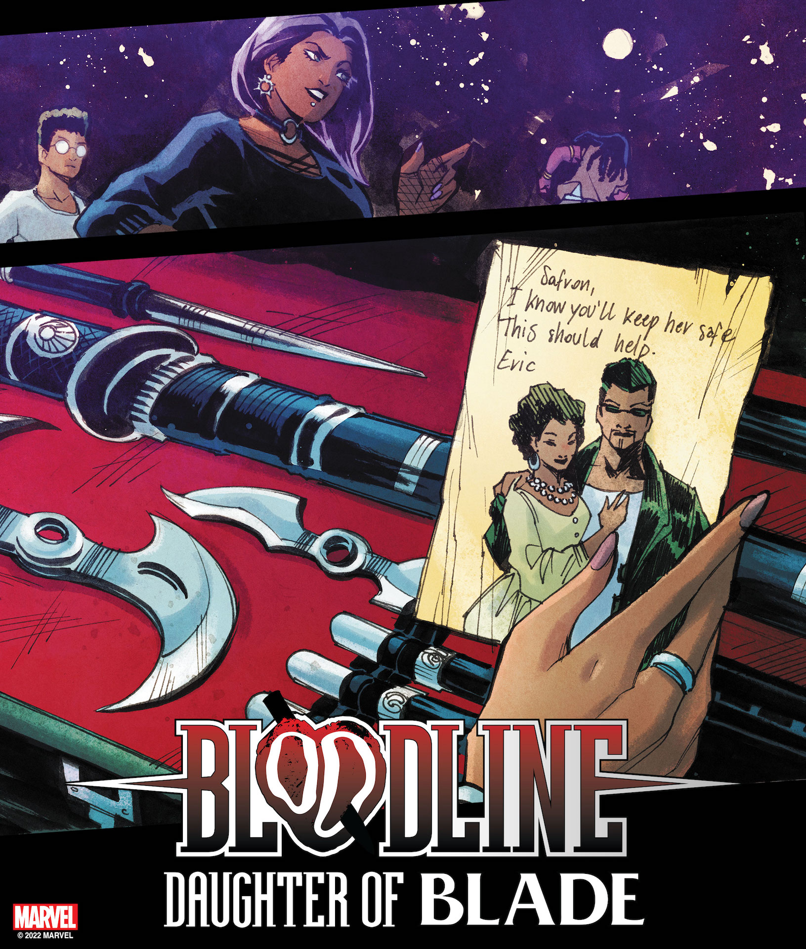 Marvel teases debut of daughter of Blade, Bloodline