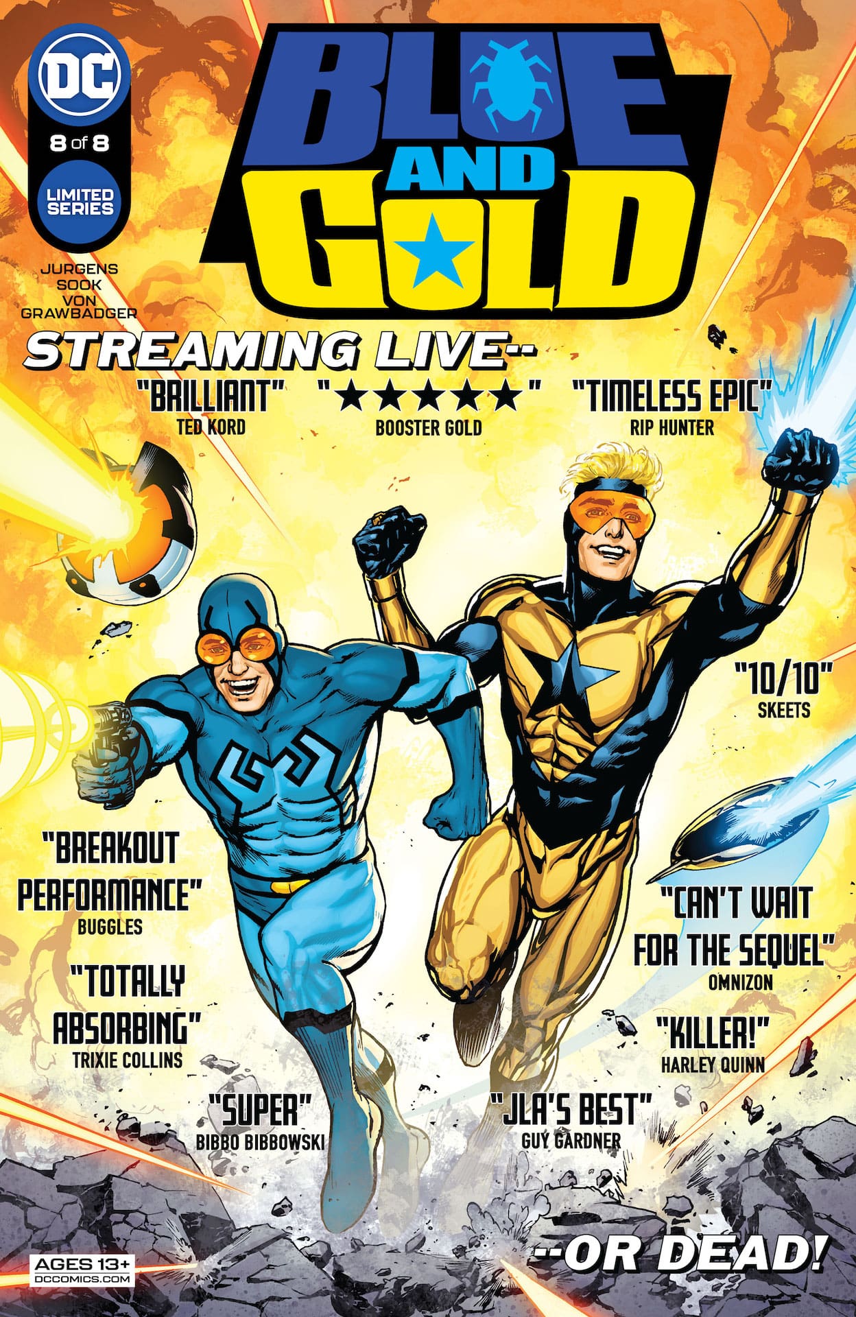 DC Preview: Blue & Gold #8