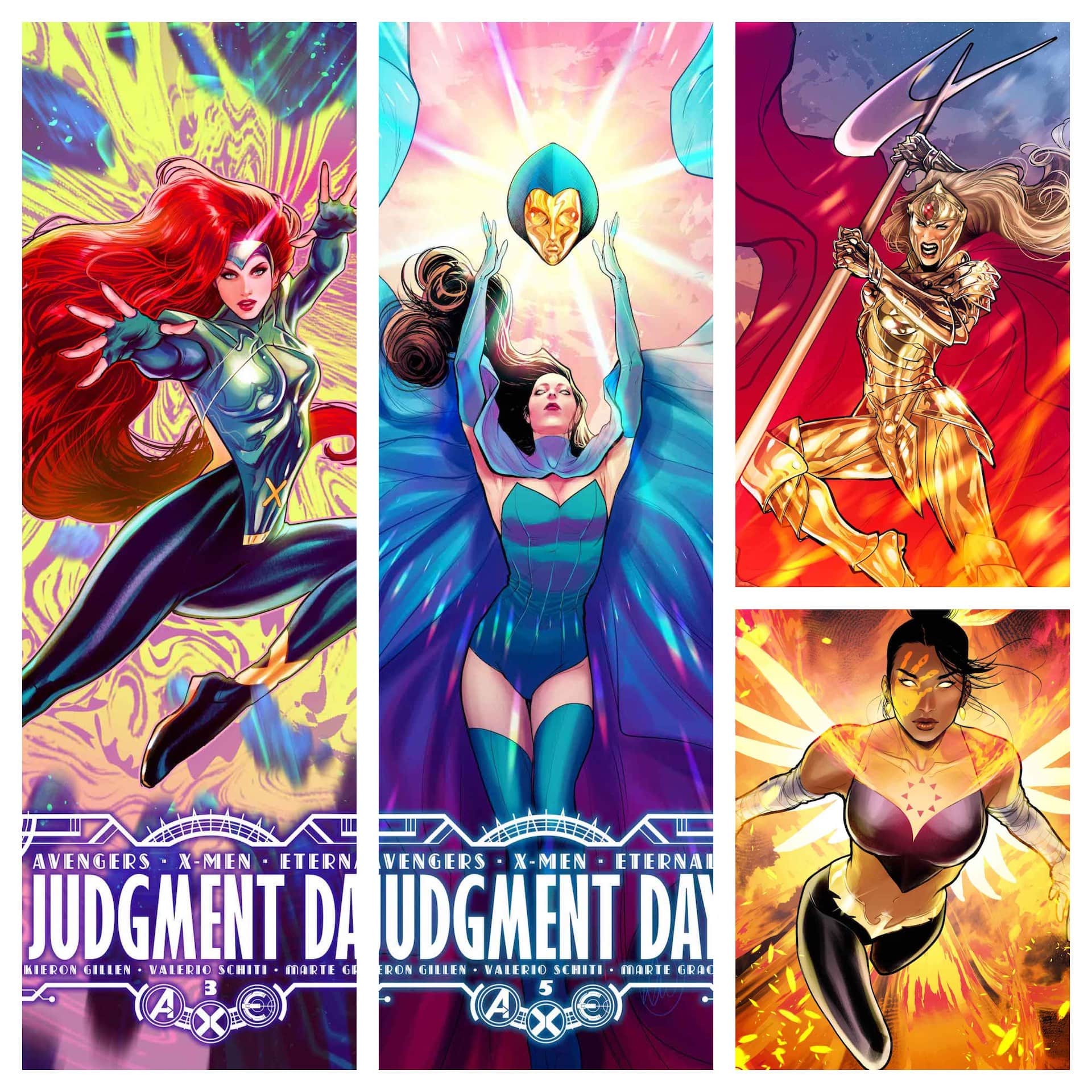 Lucas Werneck 'A.X.E.: Judgment Day' covers get fierce