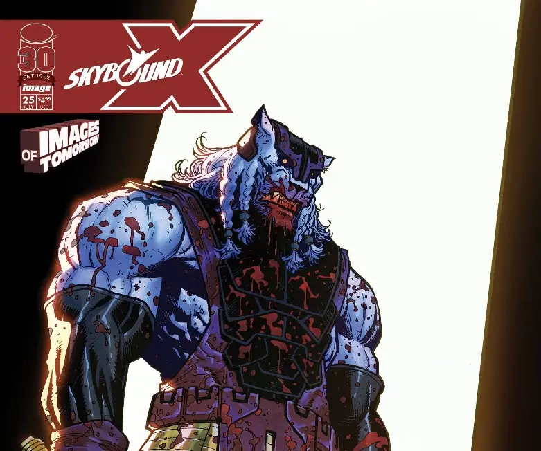 Battle Beast from 'Invincible' returns in 'Skybound X' #25