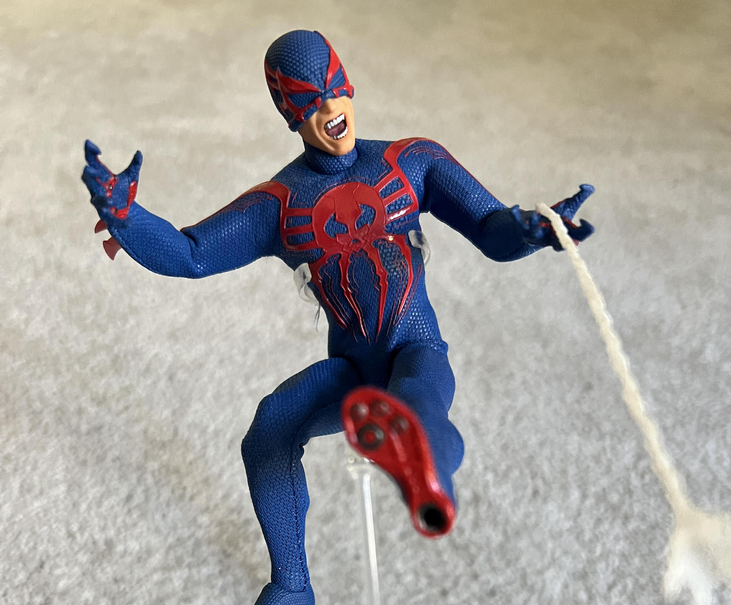 ONE:12 Collective Spider-Man 2099 action figure has great details