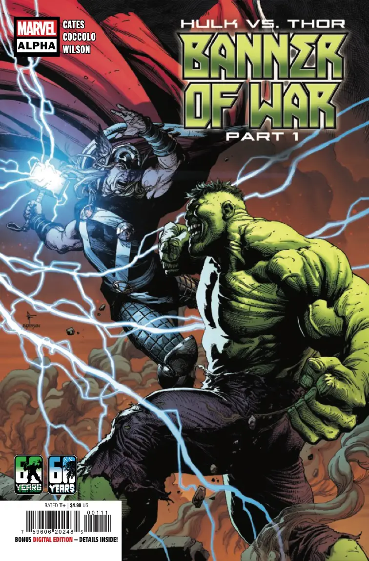 Marvel Preview: Hulk vs. Thor: Banner of War Alpha #1