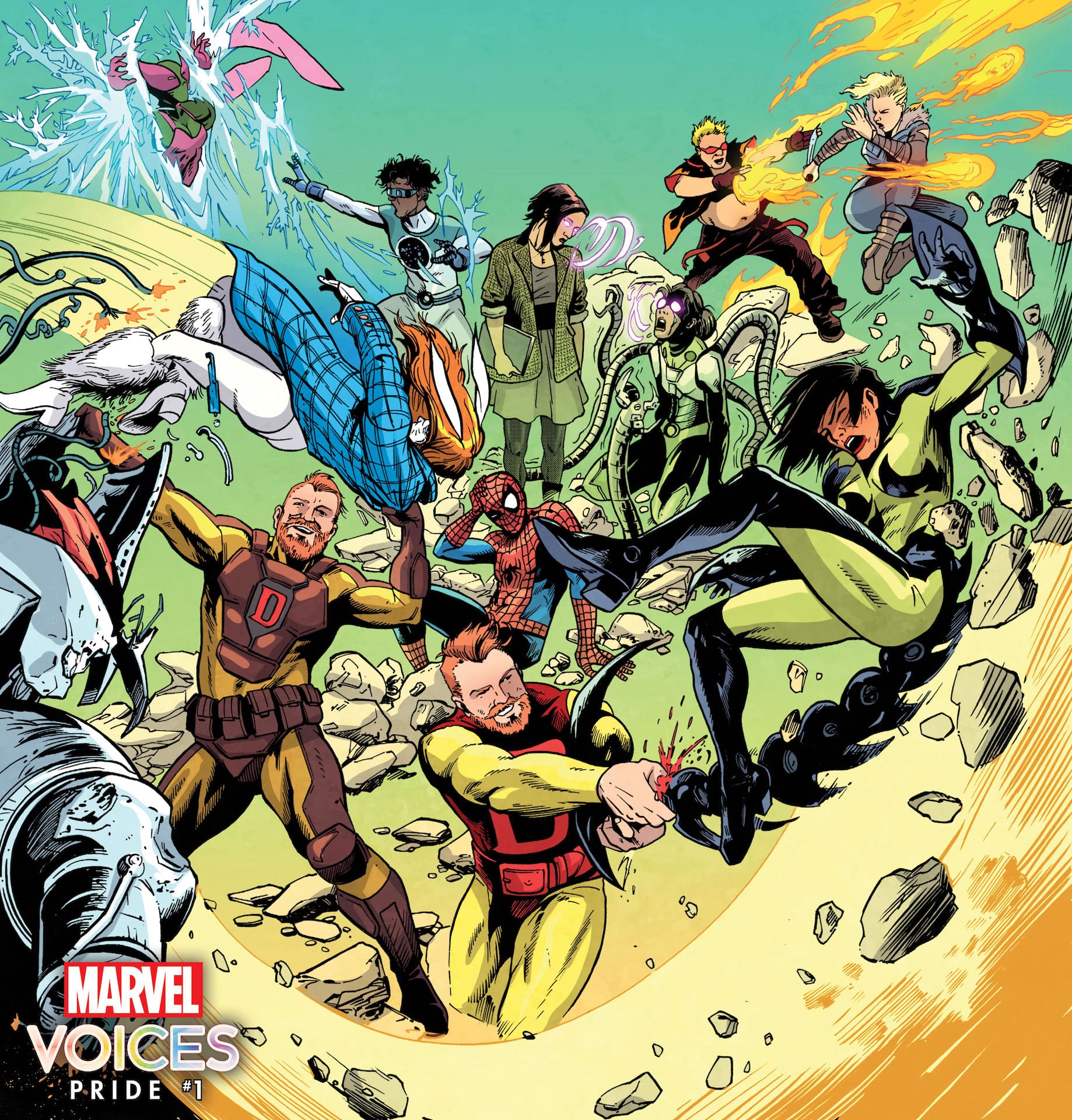 Here's everything you need to know about 'Marvel’s Voices: Pride' #1