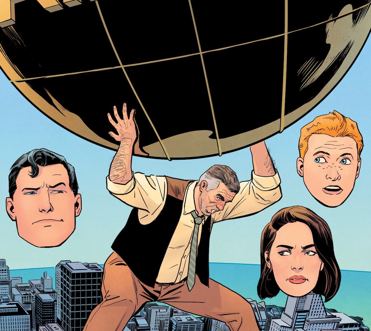 Matt Fraction and Steve Lieber re-team for 'Superman’s Pal Jimmy Olsen’s Boss Perry White' #1