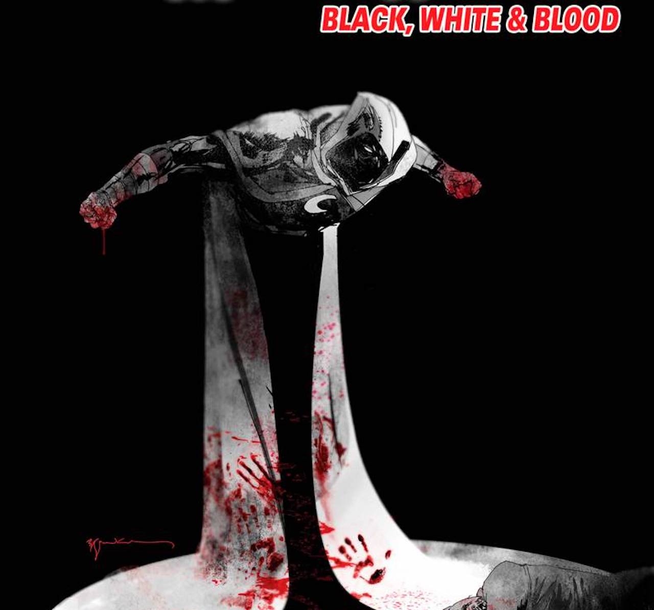 'Moon Knight: Black, White & Blood' #1 is an exhilarating experience