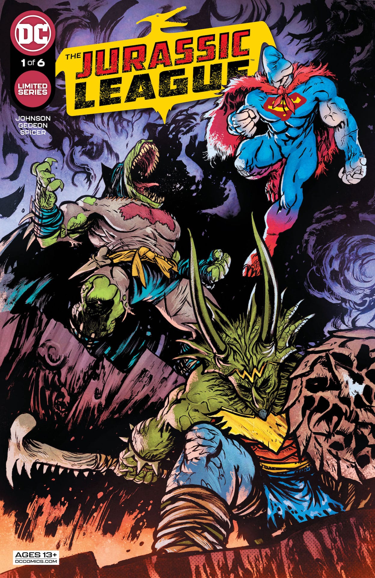 DC Preview: Jurassic League #1