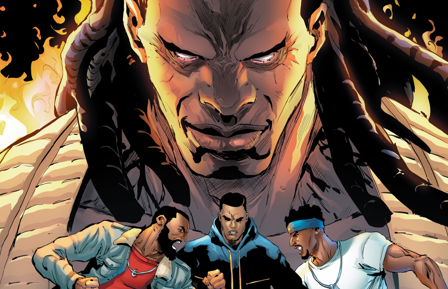 Geoff Thorne talks new politics, nostalgia, and violence in 'Blood Syndicate'