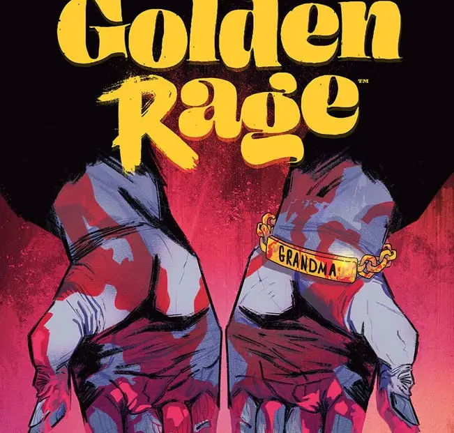 'Golden Rage' #1 coming August 3rd mixing 'Battle Royale' and 'Golden Girls'