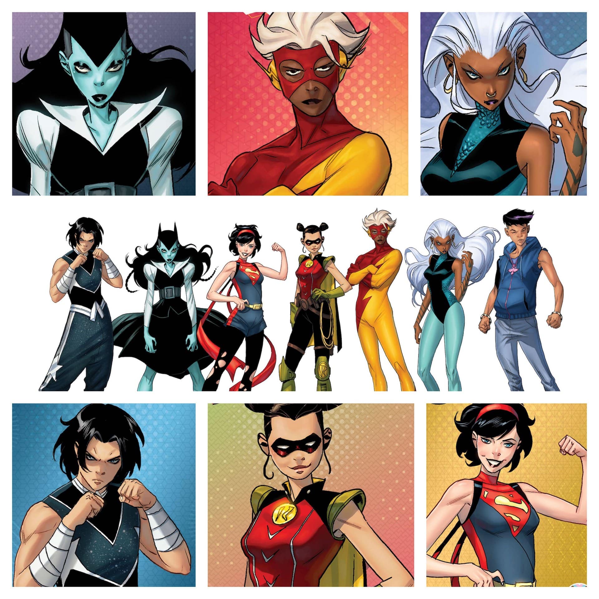 'Multiversity: Teen Justice' Earth-11 superheroes get trading card bios