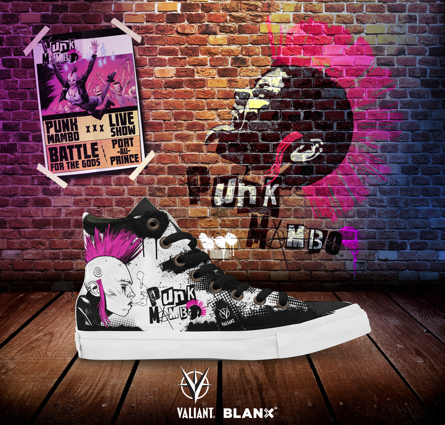 Valiant partners with Blanx for comics sneakers beginning June 1st