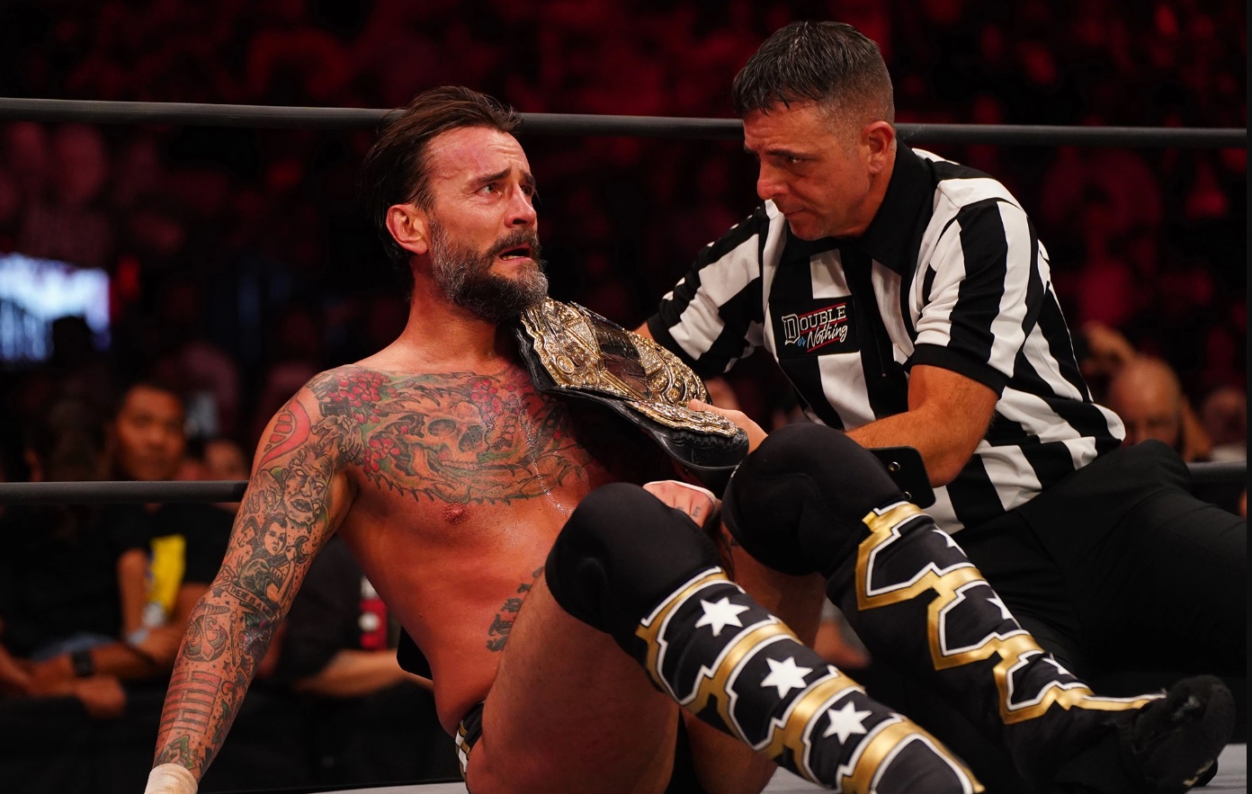 CM Punk announces injury on Rampage; Interim AEW World Champion to be decided