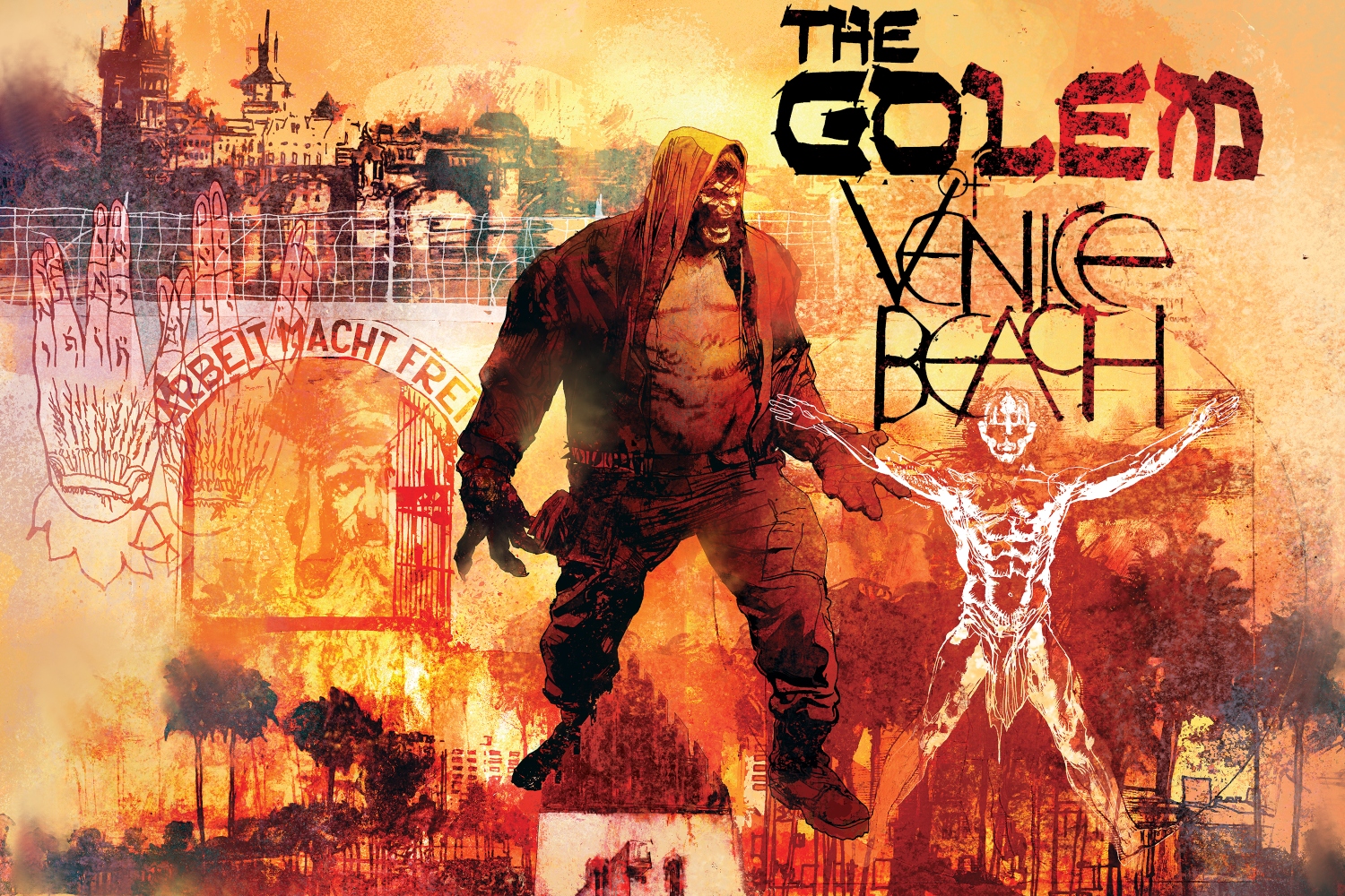 Talking art, history, and collaboration with the creators of 'The Golem of Venice Beach'