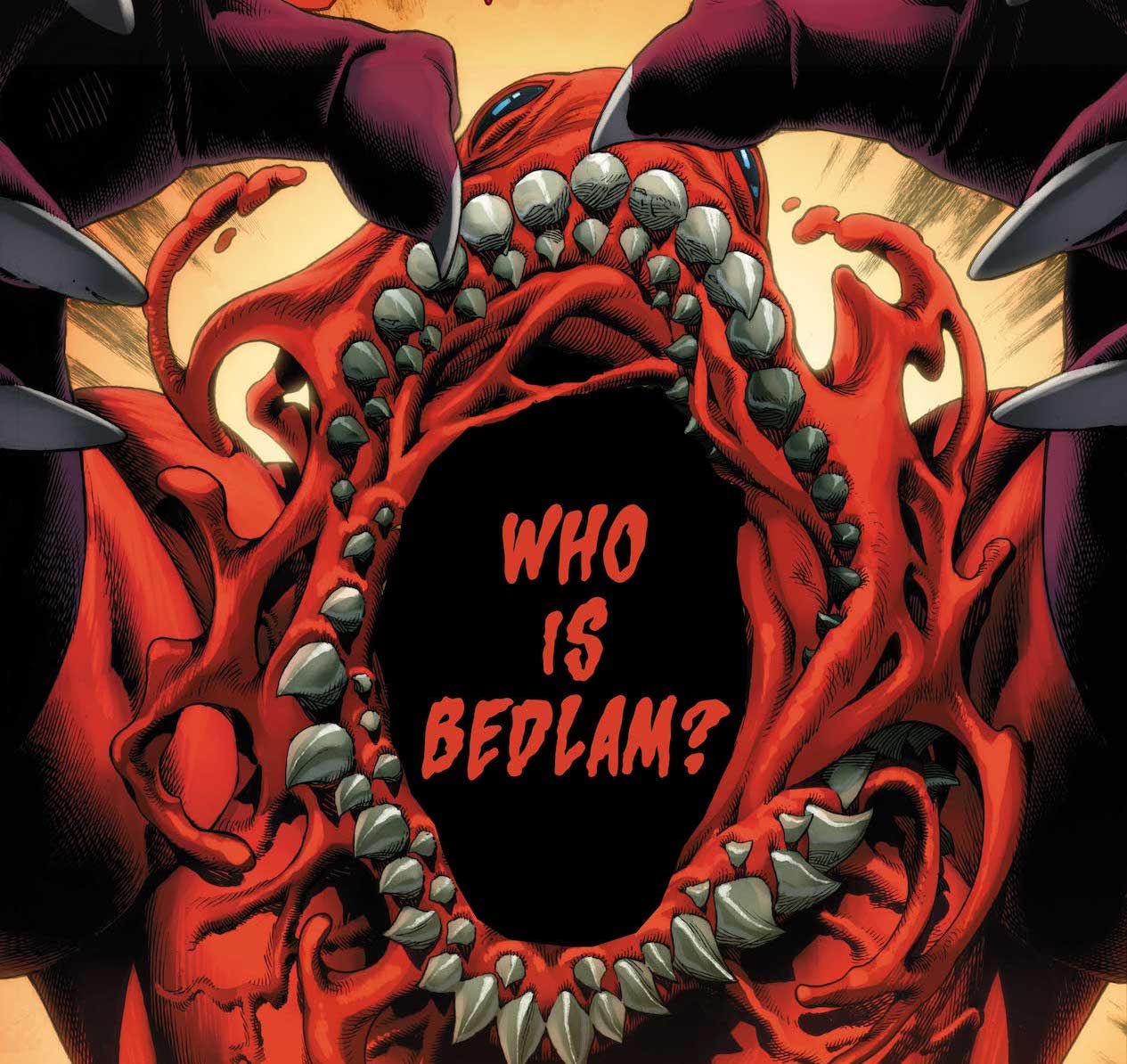 The identity of the Symbiote Bedlam to be revealed in 'Venom' #9