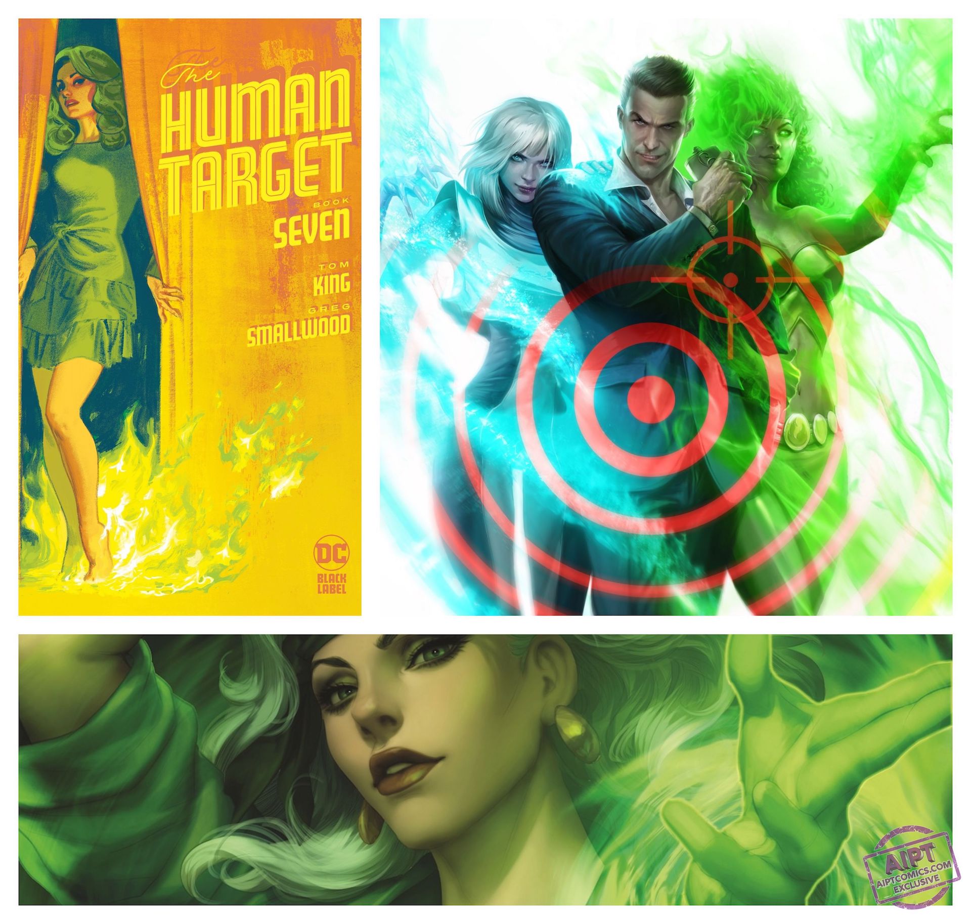 DC Comics reveals 'The Human Target' #7 story details and covers