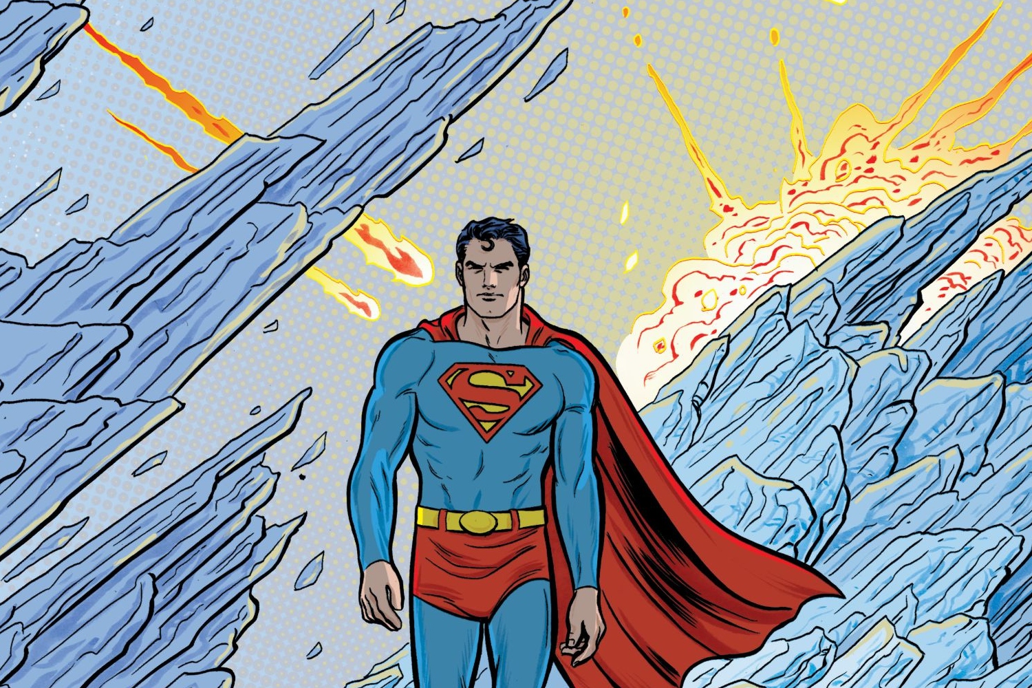 Mark Russell and Michael Allred discuss politics and humanity in 'Superman: Space Age'