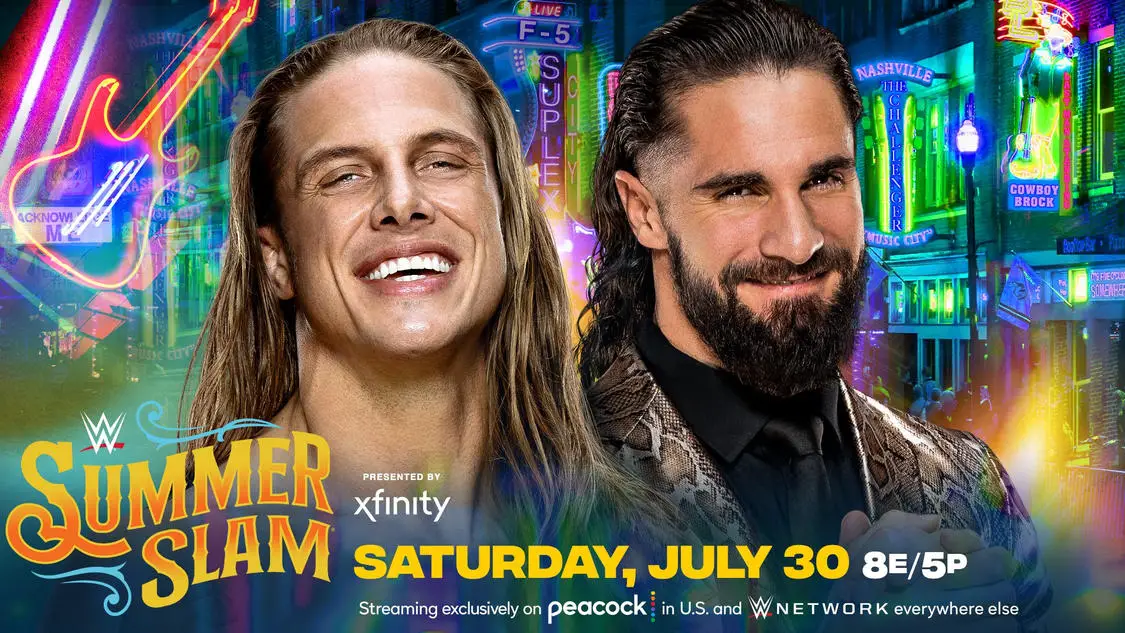 Seth Rollins vs. Riddle at SummerSlam postponed due to injury
