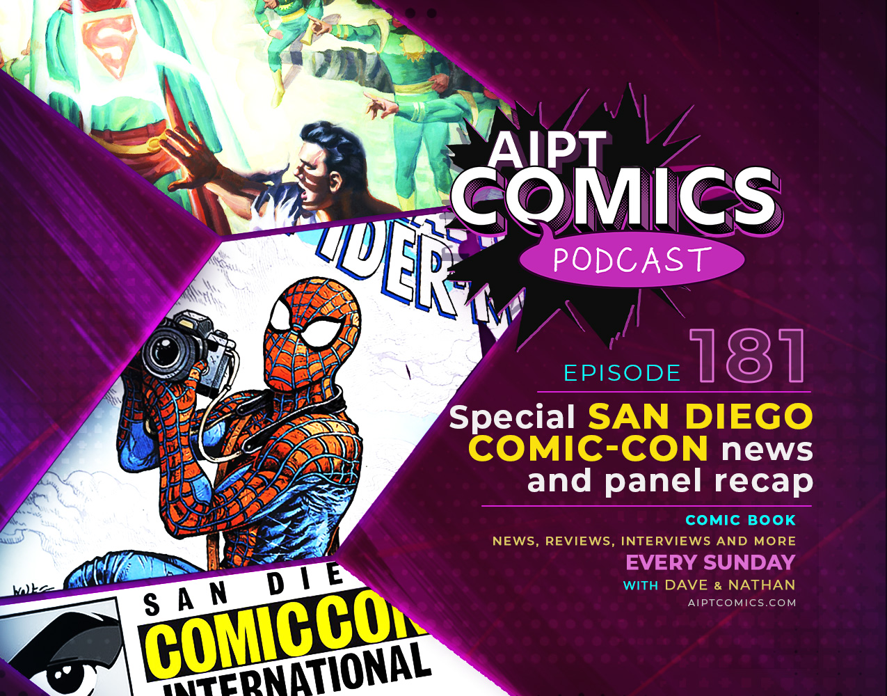 AIPT Comics Podcast Episode 181: SDCC 2022 news and panel recap