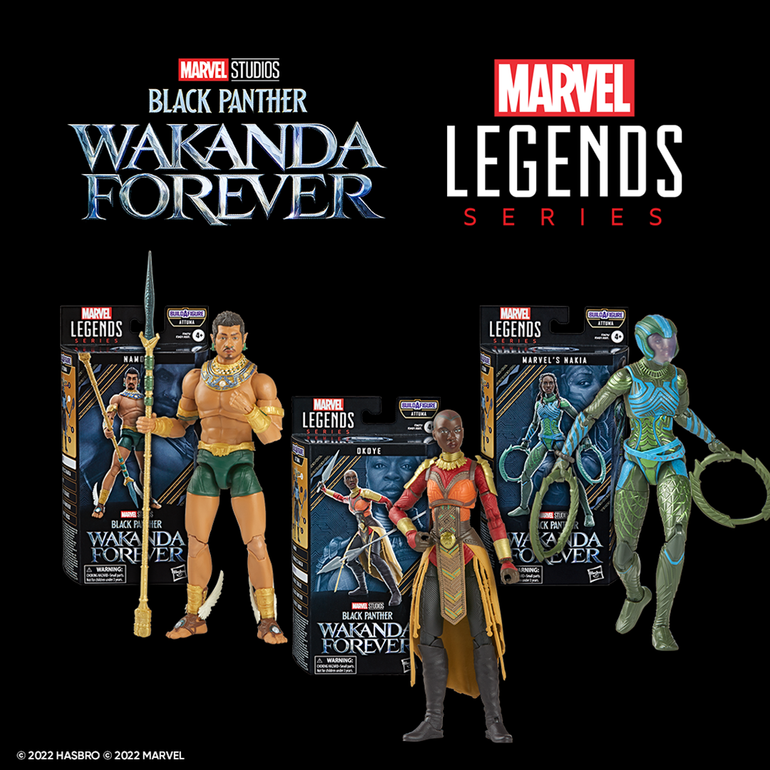SDCC' 22: Marvel Legends MCU Wakanda Forever and She-Hulk figures revealed