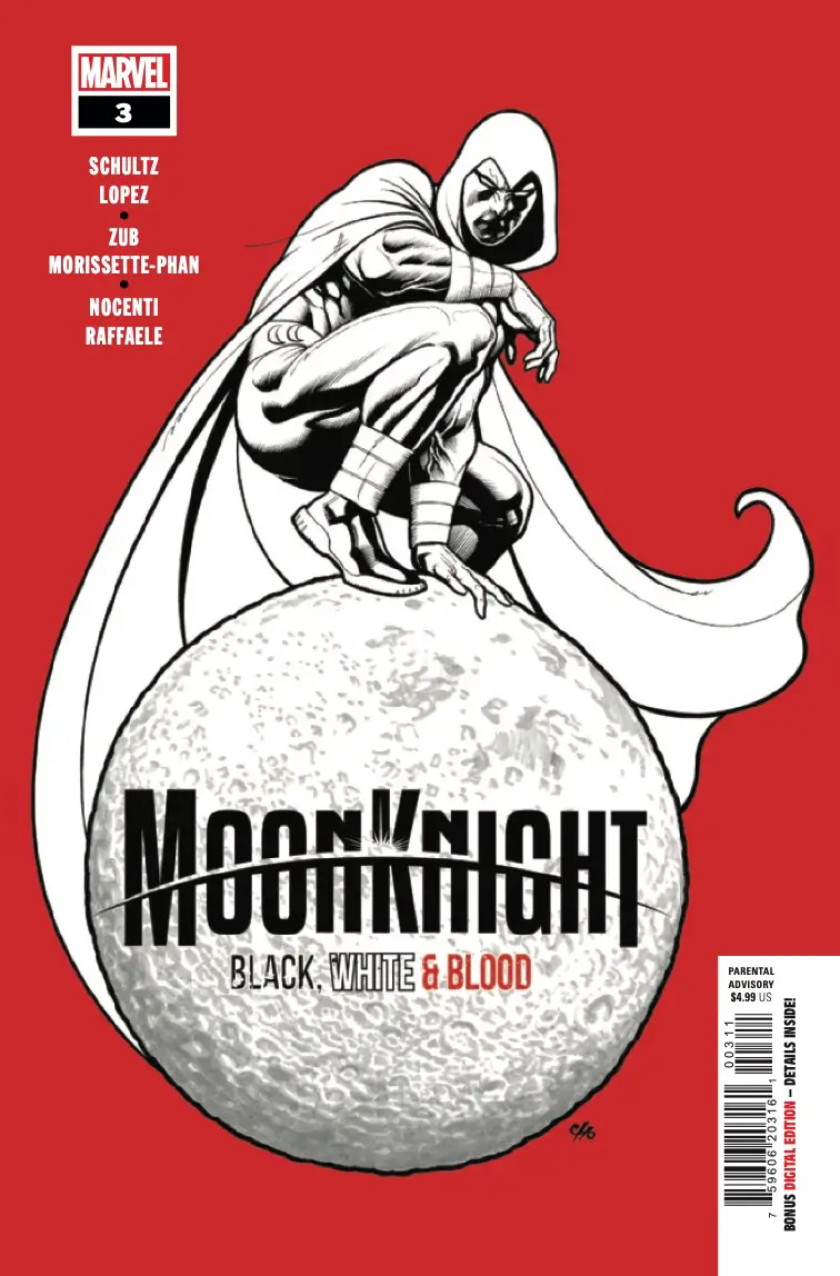 Marvel Preview: Moon Knight: Black, White, & Blood #3
