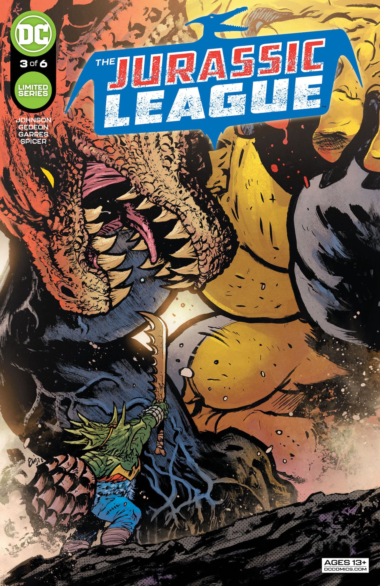 DC Preview: The Jurassic League #3