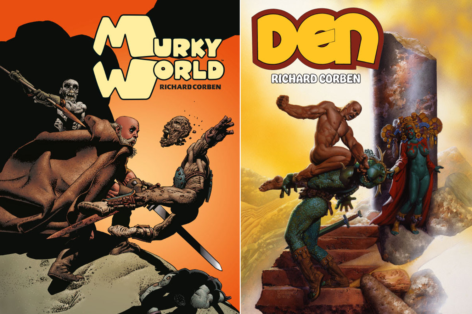 SDCC '22: Dark Horse to publish deluxe hardcover Richard Corbin collections