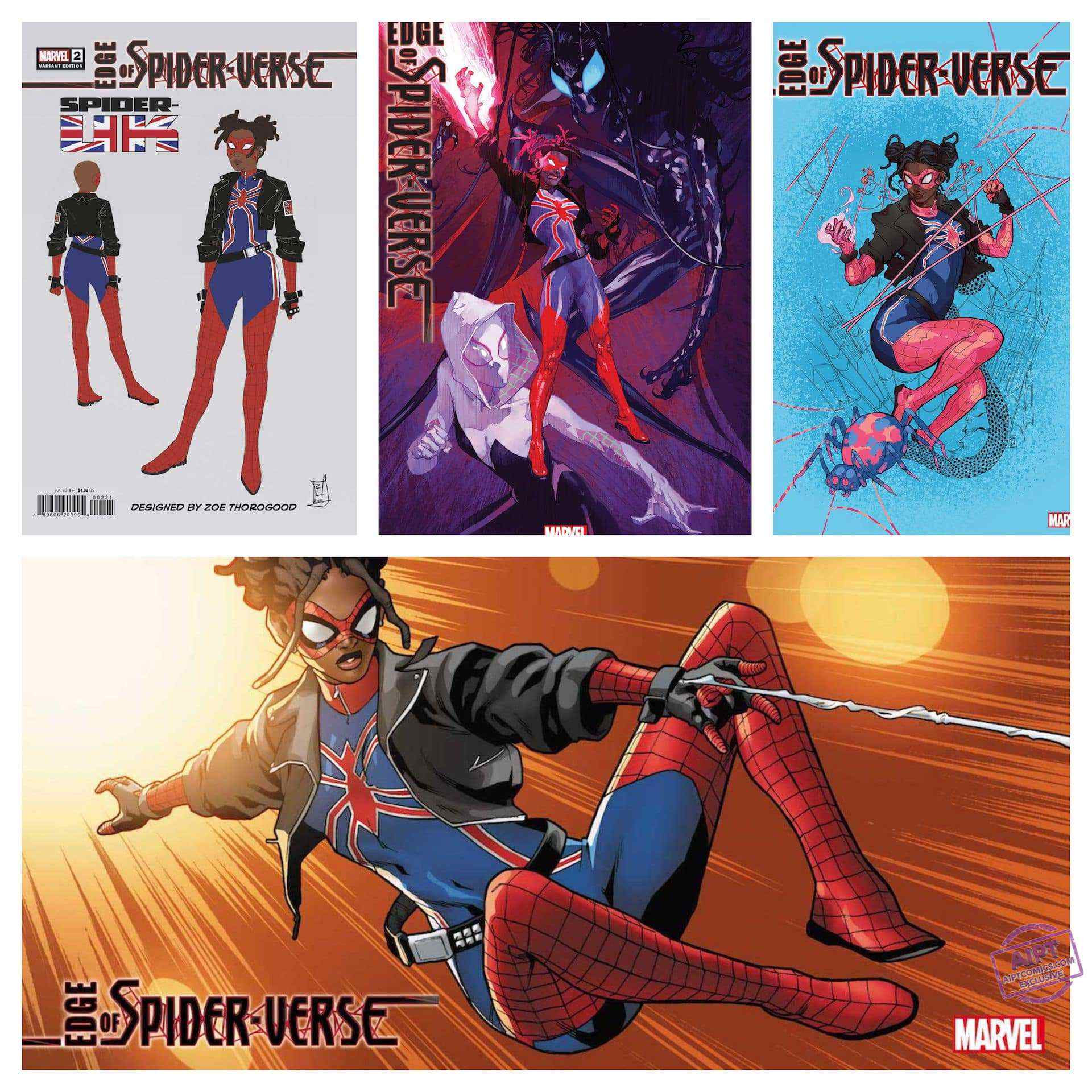 Marvel unveils Spider-UK in 'Edge of Spider-Verse' #2 reveal