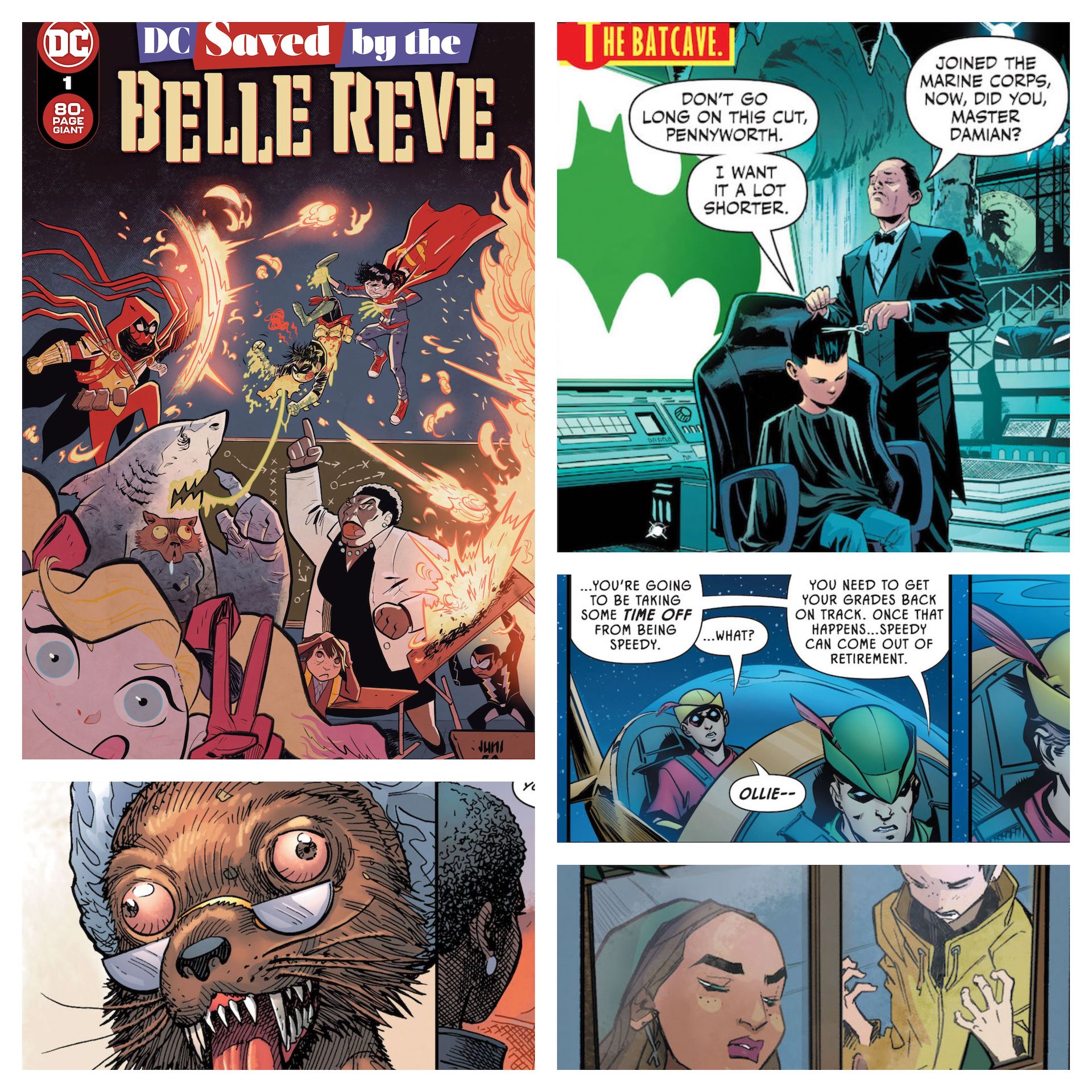 DC Comics goes back to school with 'DC's Saved by the Belle Reve' #1