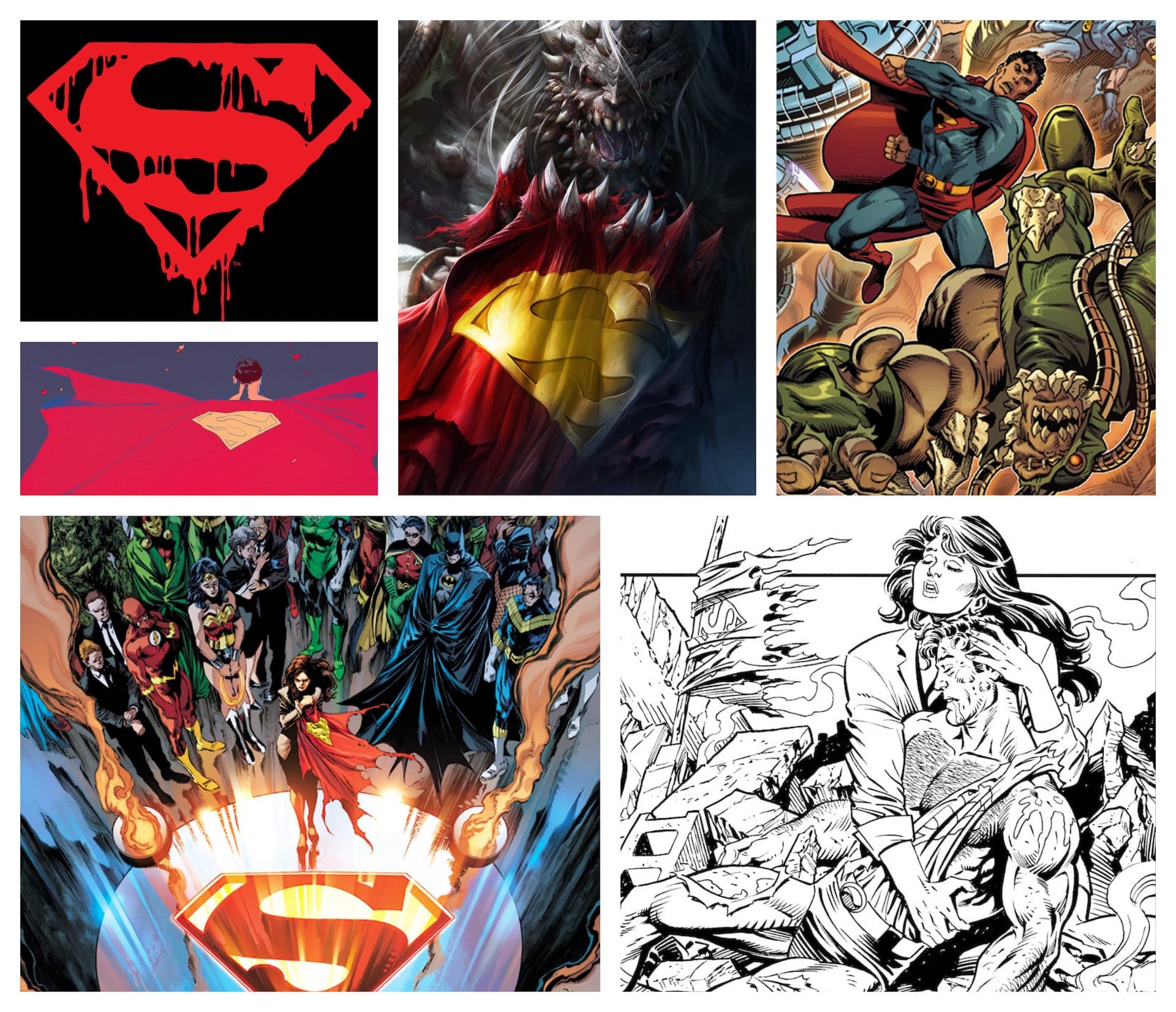 'The Death of Superman 30th Anniversary Special' #1 shows four new POVs on Superman's death