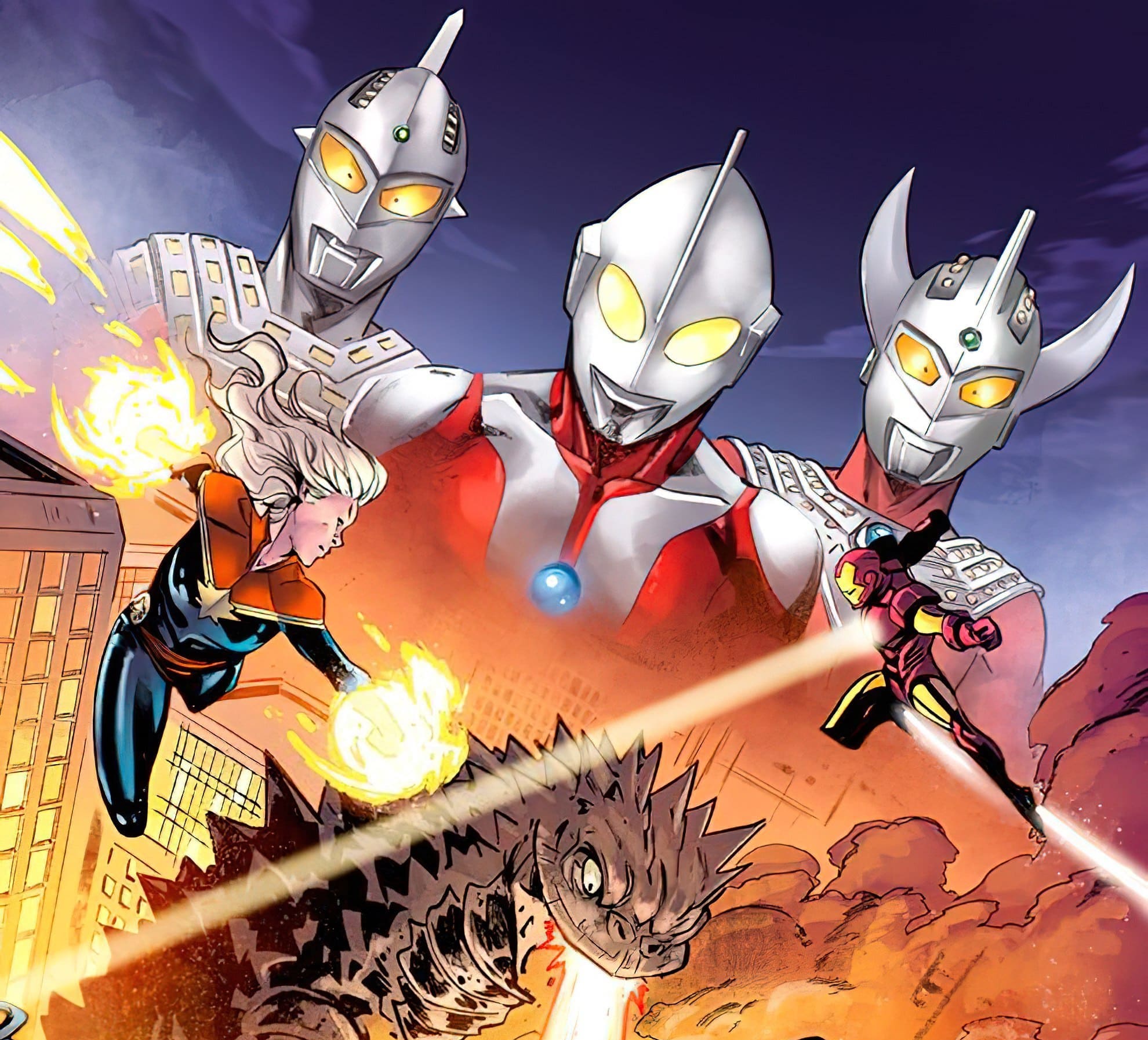 Marvel sets 2023 for Ultraman and Marvel superhero crossover