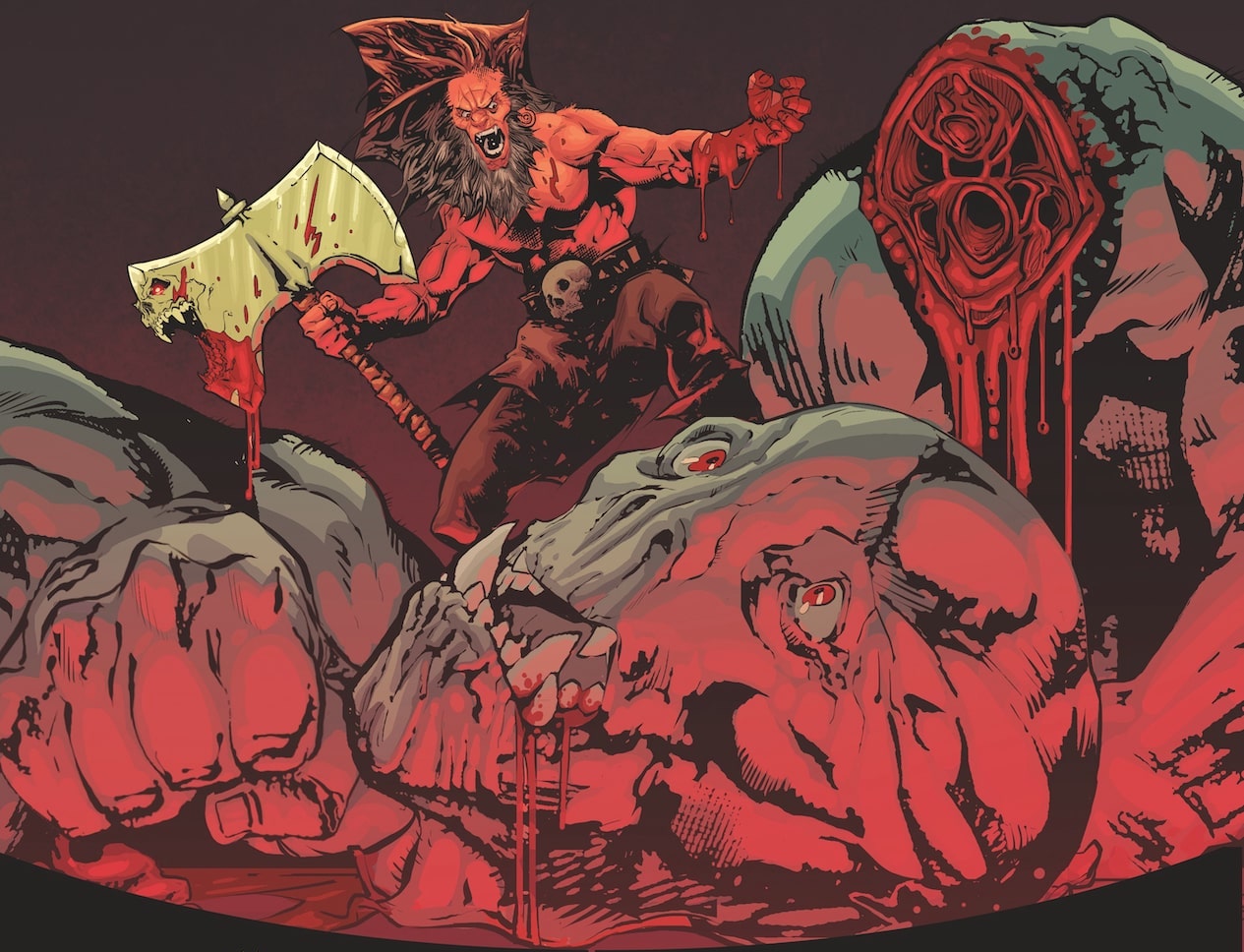 EXCLUSIVE Vault Preview: 'Barbaric: Axe to Grind' #1