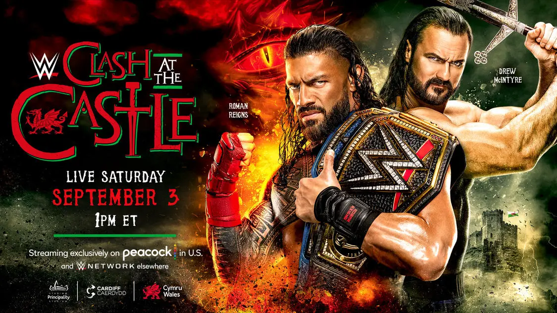 WWE Clash at the Castle full card, start time, predictions
