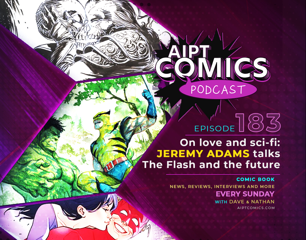AIPT Comics Podcast Episode 183: On love and sci-fi: Jeremy Adams talks 'The Flash' and the future