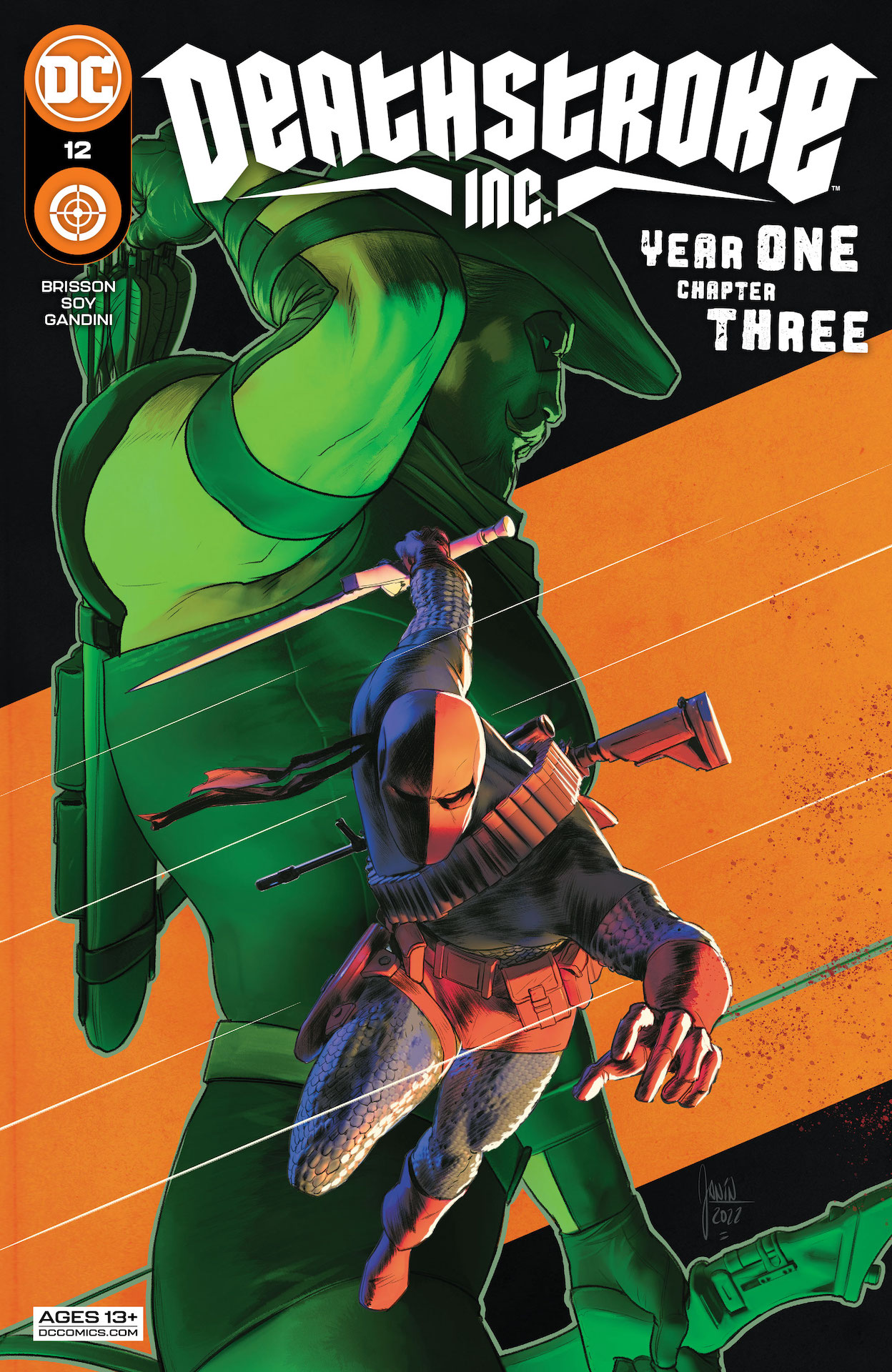 DC Preview: Deathstroke #Inc. #12