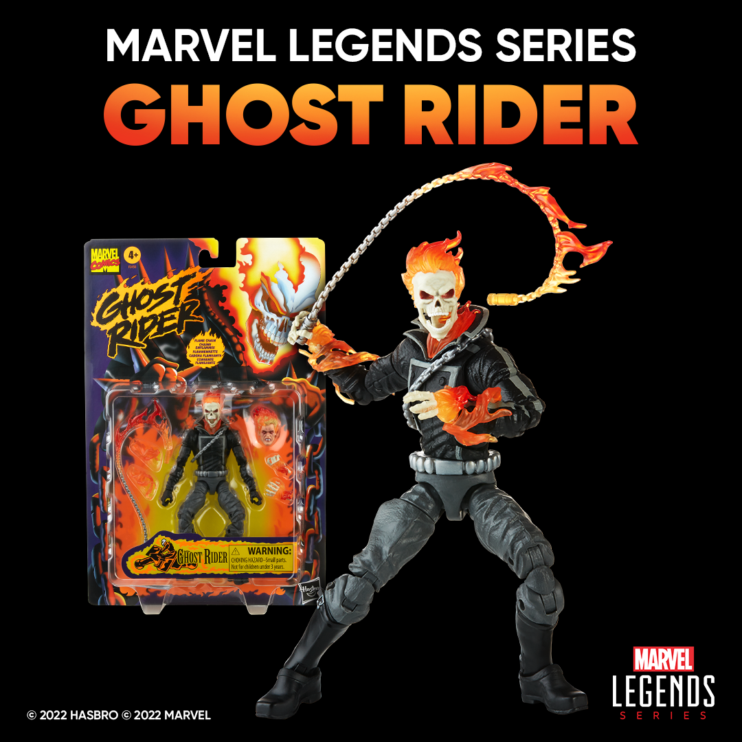 Marvel Legends: New Retro Ghost Rider figure revealed