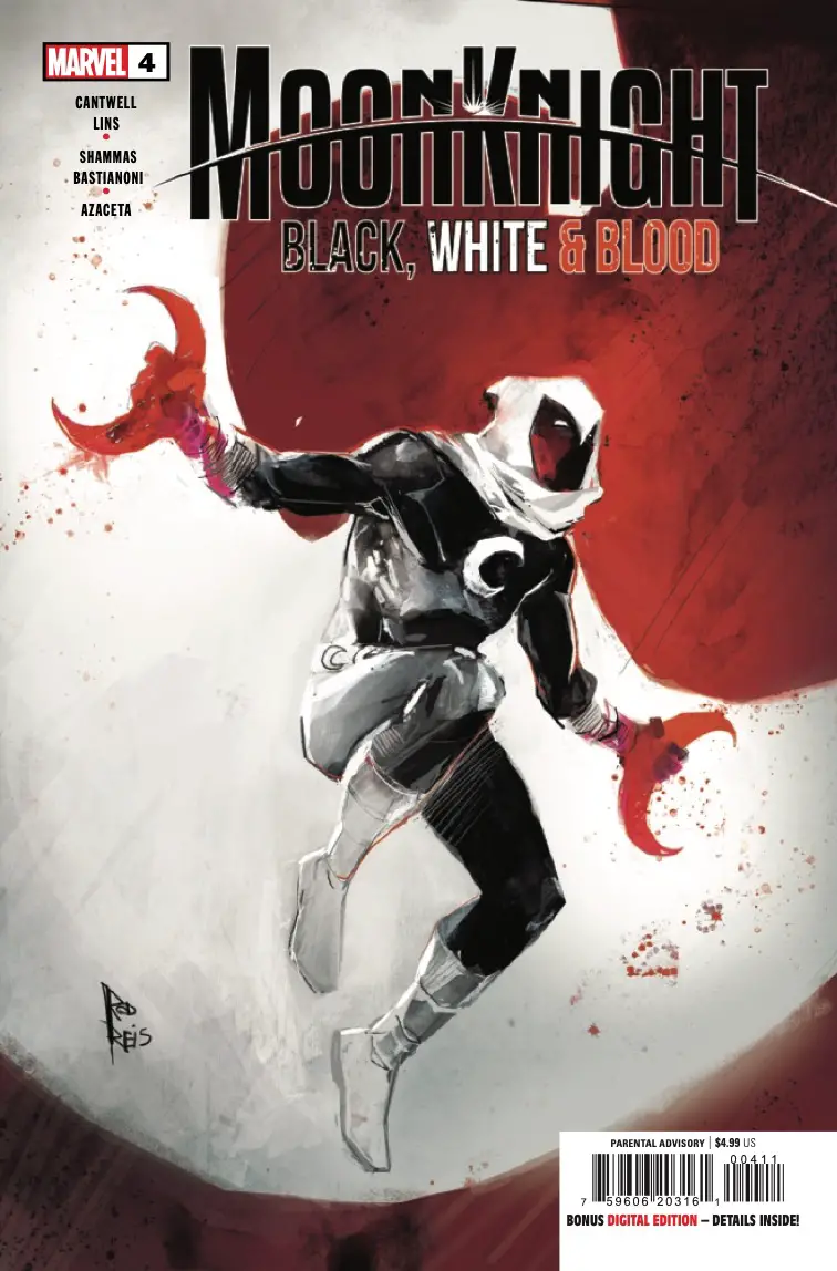 Marvel Preview: Moon Knight: Black, White, & Blood #4