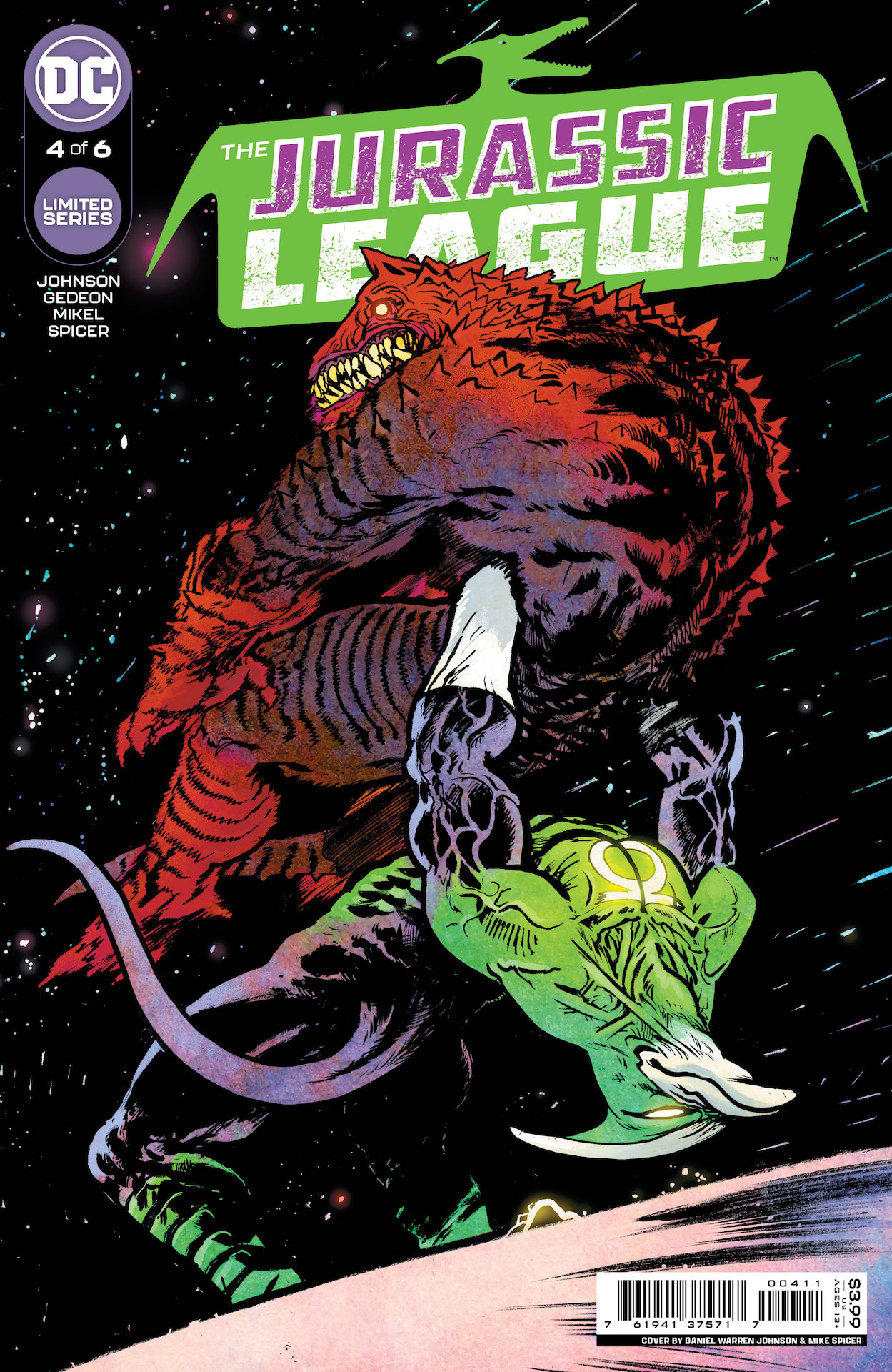 DC Preview: Jurassic League #4
