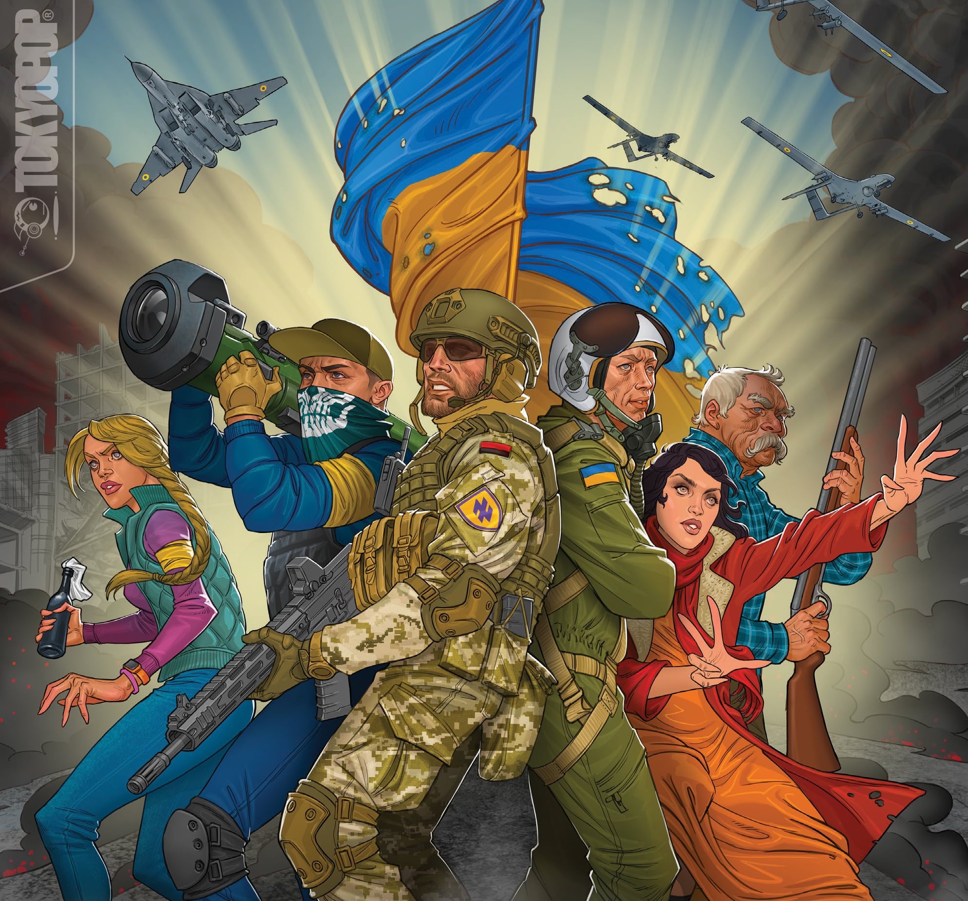 Tokyopop launches 'Peremoha: Victory For Ukraine' anthology