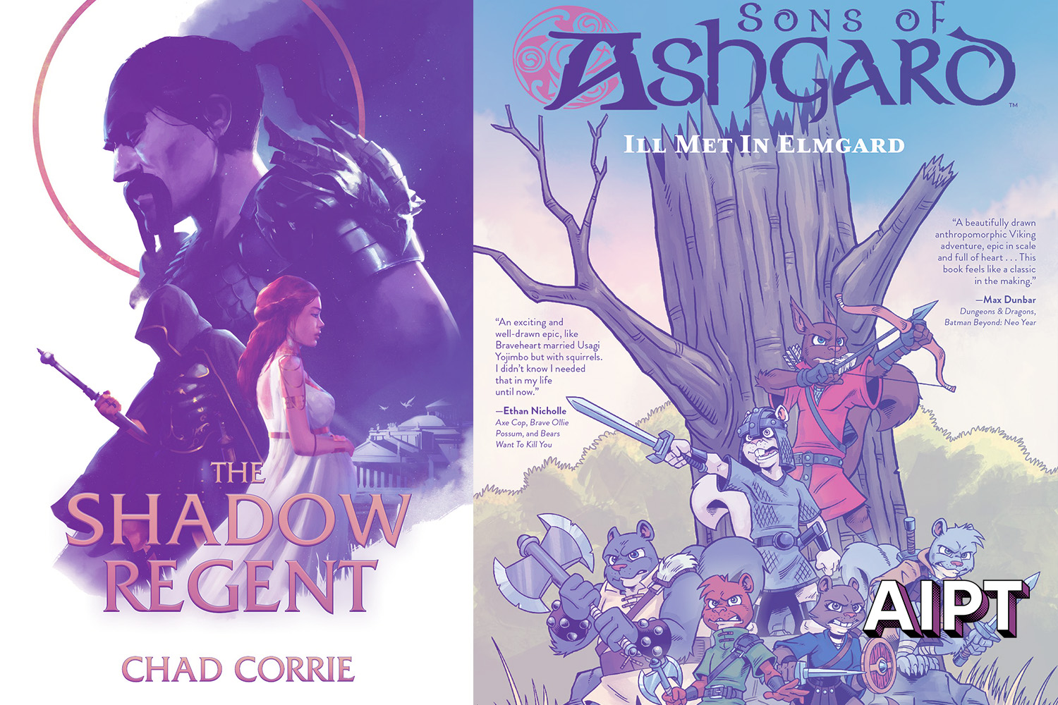 Dark Horse sets 2023 dates for Chad Corrie's 'Sons of Ashgard' and 'The Shadow Regent'