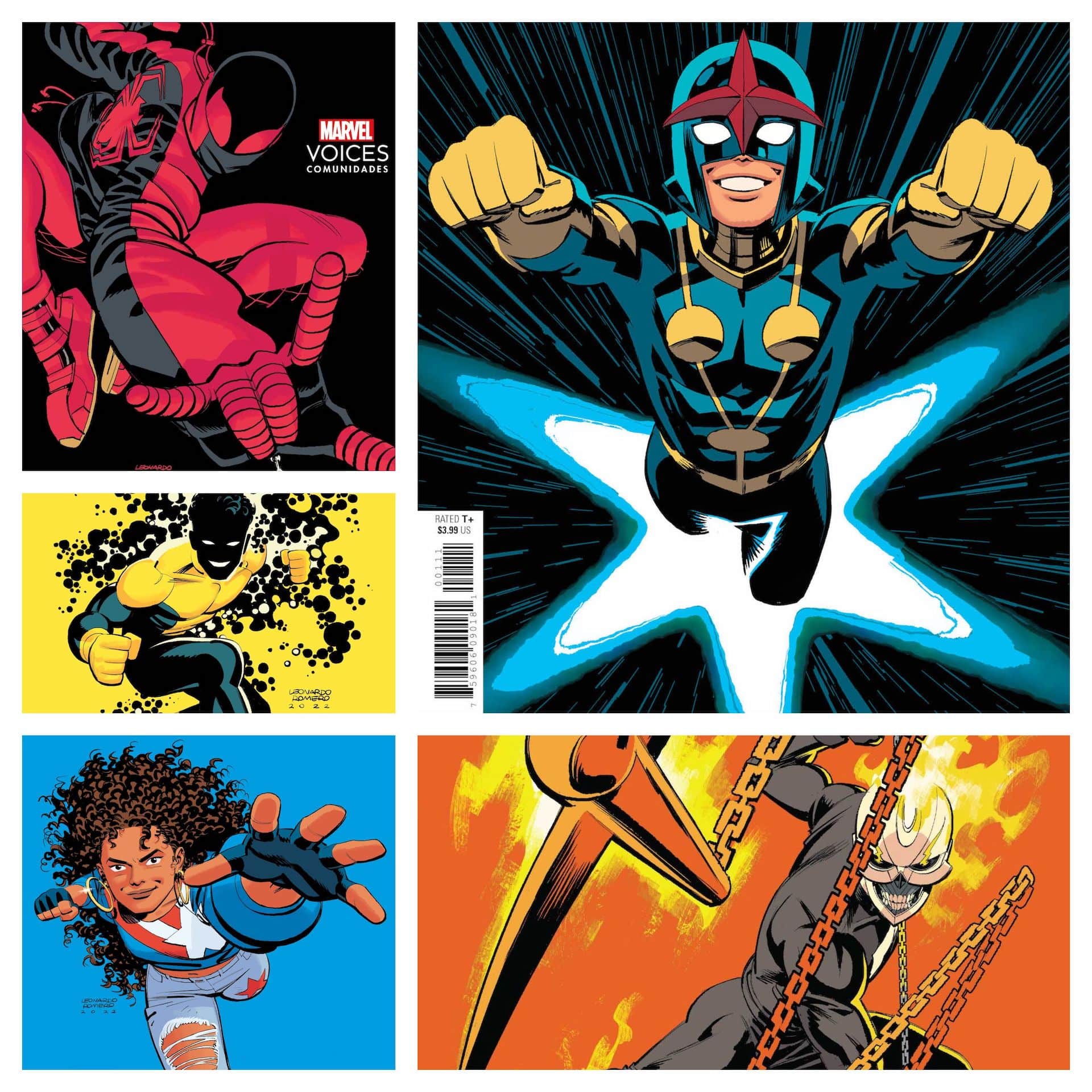 Marvel celebrates Latin and Latinx heroes with Leonardo Romero variant covers