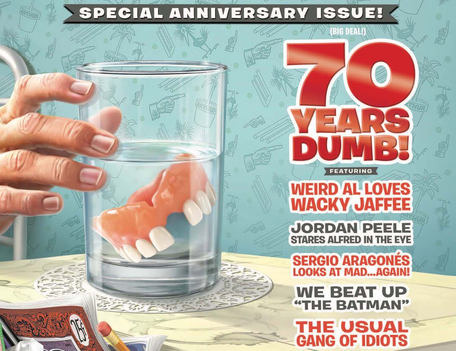 MAD Magazine celebrates 70th Anniversary with new content by Jordan Peele, Weird Al, and more