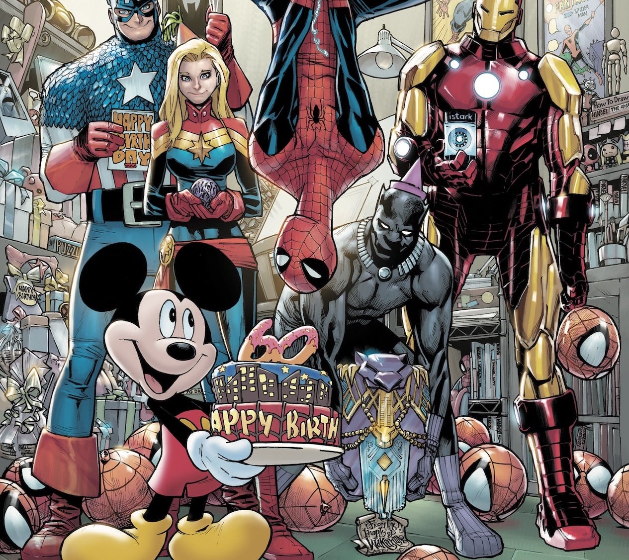 Spider-Man teams up with Mickey Mouse in D23 Expo exclusive