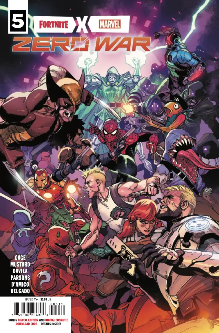 Marvel Preview: Fortnite x Marvel: Zero War #5
