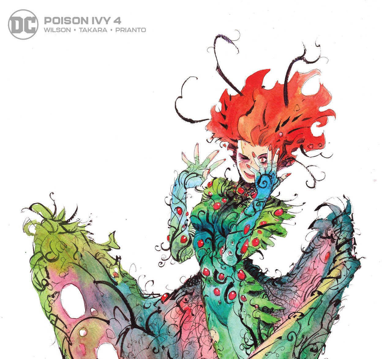 'Poison Ivy' #4 is dark, romantic, and beautiful