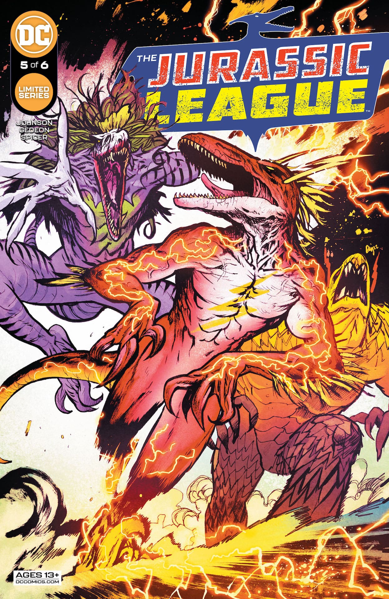 DC Preview: Jurassic League #5