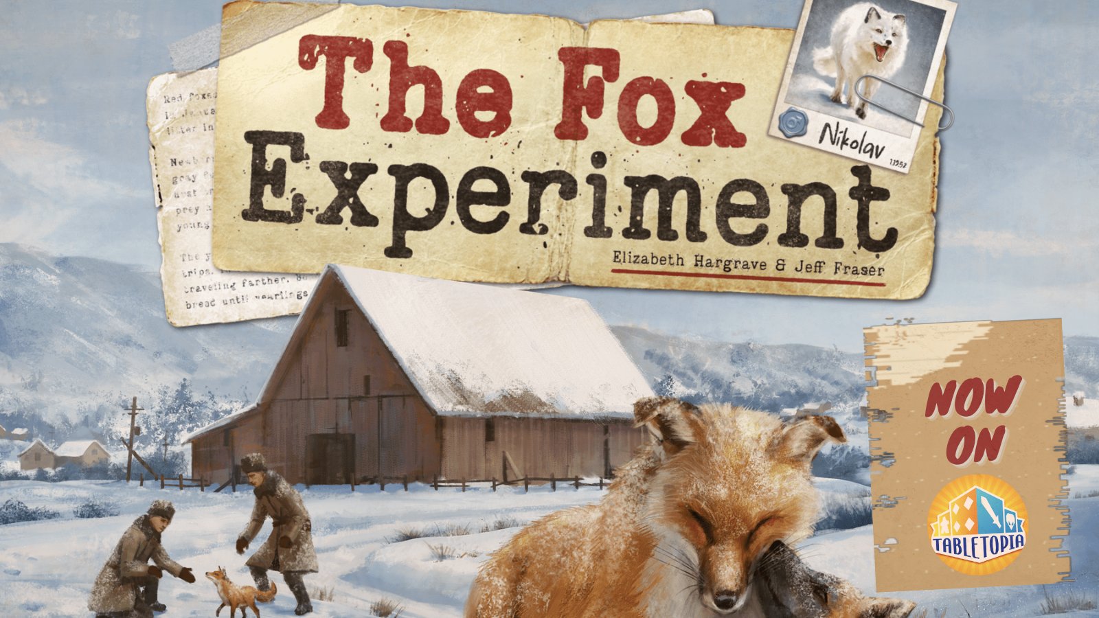 'The Fox Experiment': interview with Elizabeth Hargrave, by Evan Bernstein