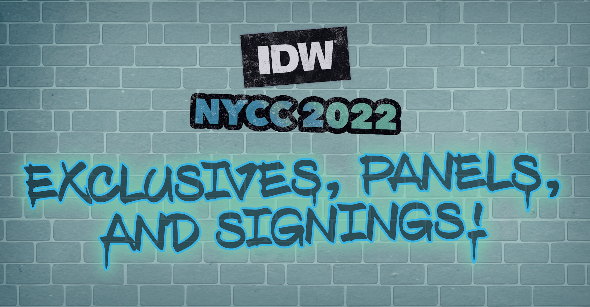 NYCC 2022: IDW reveals NYCC 2022 panel, signing and swag details